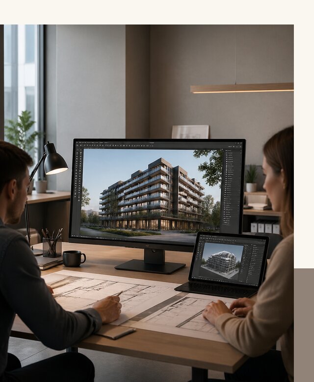 3D визуализация архитектуры и объектов строительства в Печоре
