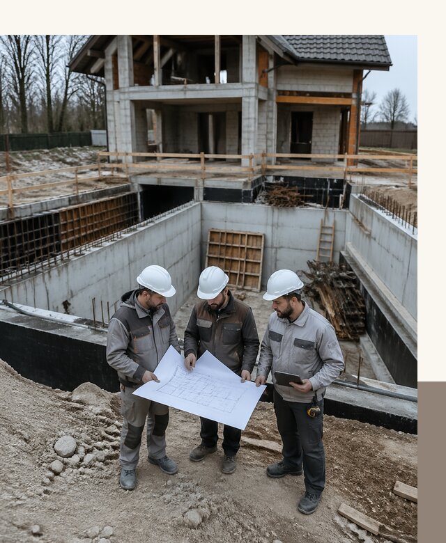 Проектирование и строительство домов с подвалом под ключ в Печоре