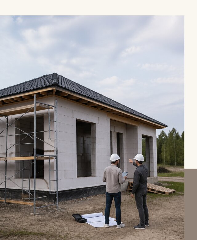 Проектирование одноэтажных домов из газобетона в Печоре